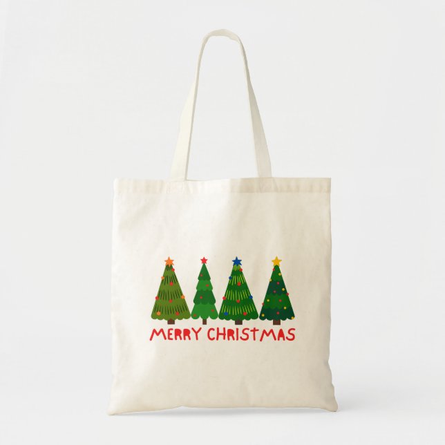 Bolsa Tote Feliz Natal (Frente)