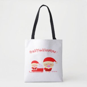 Bolsa Tote Feliz Natal