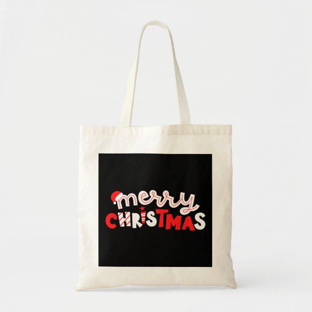 Bolsa Tote Feliz Natal (Frente)