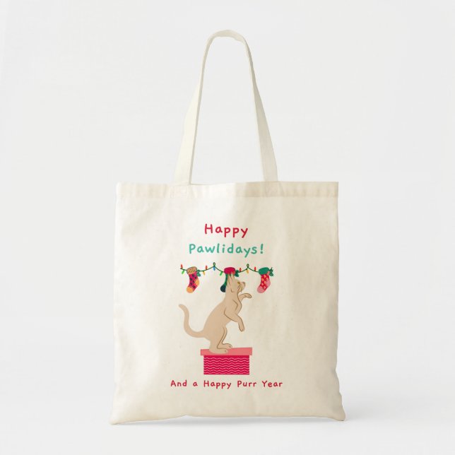 Bolsa Tote Feliz Natal (Frente)