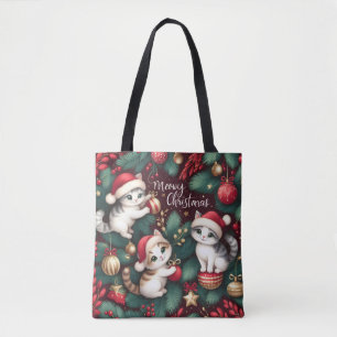 Bolsa Tote Feliz Natal -