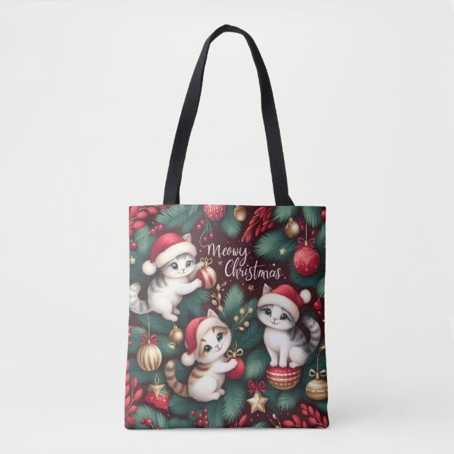 Bolsa Tote Feliz Natal - (Frente)