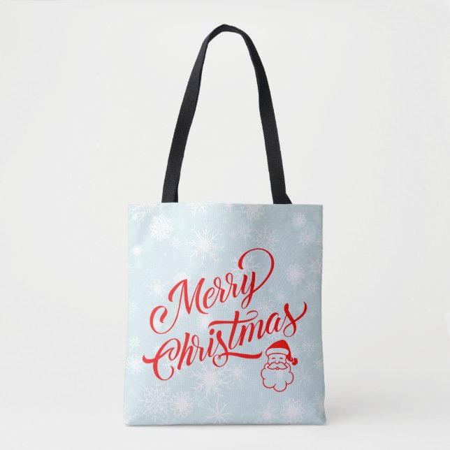 Bolsa Tote Feliz Natal (Frente)