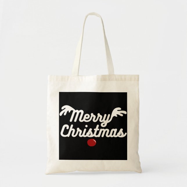 Bolsa Tote Feliz Natal (Frente)