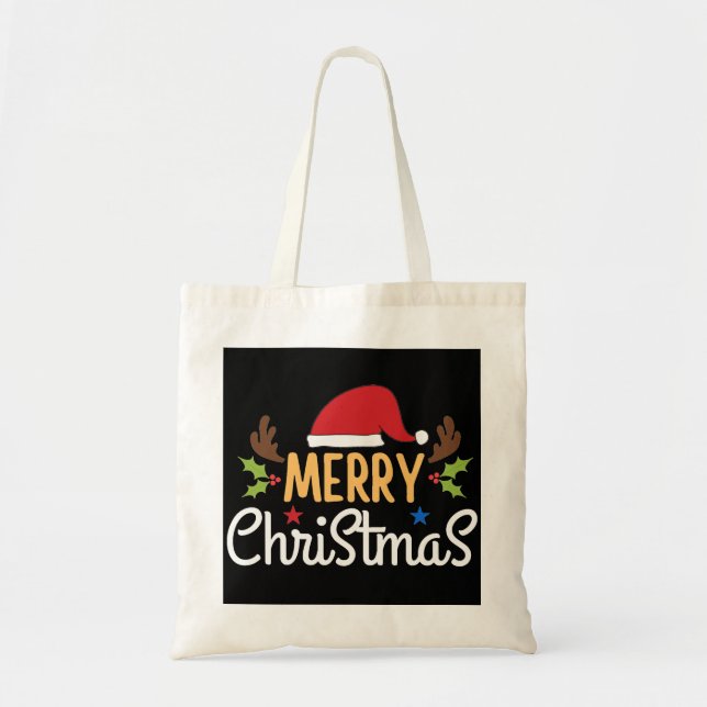 Bolsa Tote Feliz Natal (Frente)