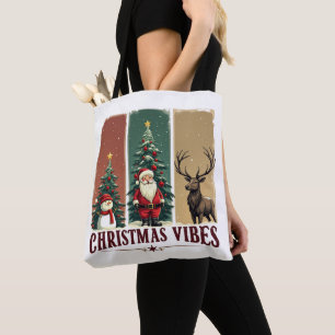 Bolsa Tote Feliz Natal Apenas Xmas