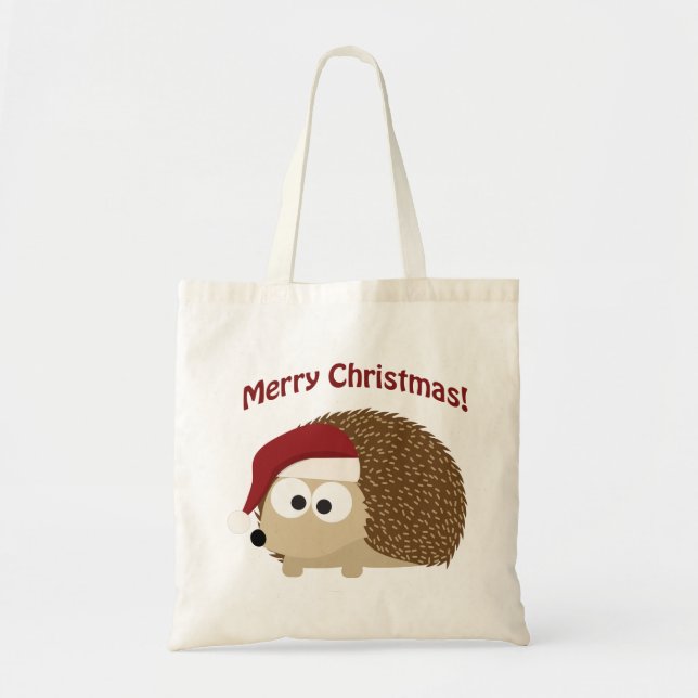 Bolsa Tote Feliz Natal! Cão (Frente)