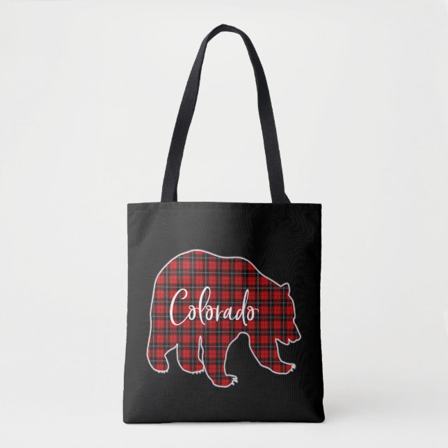 Bolsa Tote Feliz Natal Colorado Style (Frente)