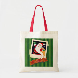 Bolsa Tote Feliz Natal com Papais noeis!