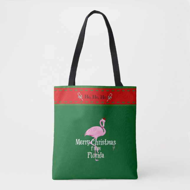 Bolsa Tote Feliz Natal da Flórida (Frente)