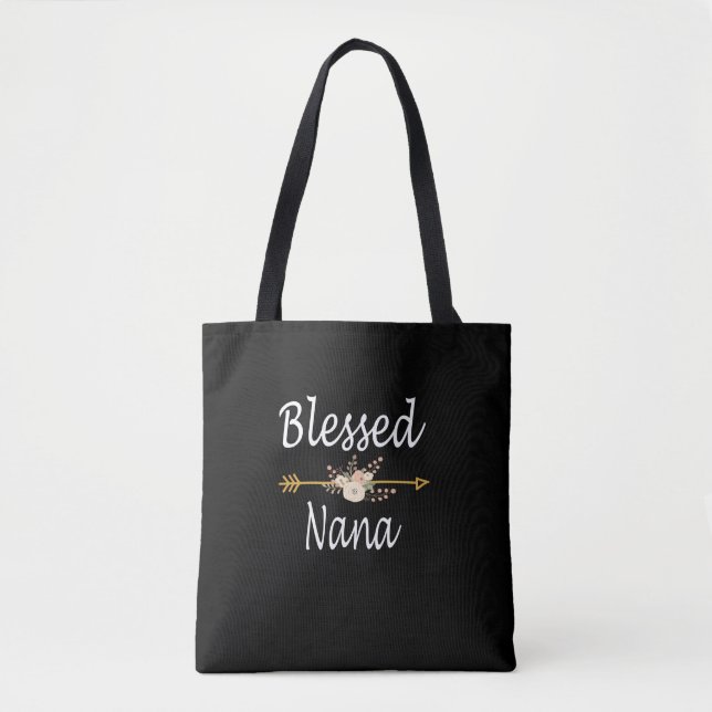 Bolsa Tote Feliz Natal de Ação de Graças de Nana (Frente)
