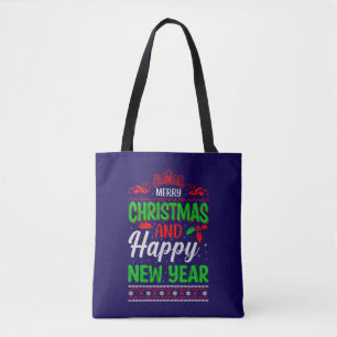 Bolsa Tote Feliz Natal E Feliz ano novo-61064