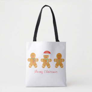 Bolsa Tote Feliz Natal Gingercake Men