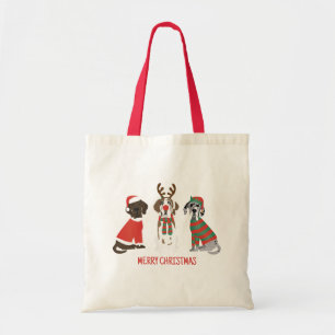 Bolsa Tote Feliz Natal - Grande Dane Dogs