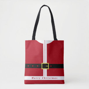 Bolsa Tote Feliz Natal - Papai Noel
