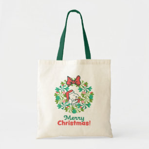 Bolsa Tote Feliz Natal, Peppermint, Feriado Feriado