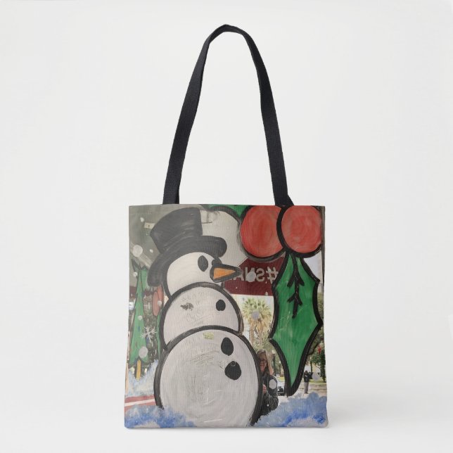 Bolsa Tote Feliz Natal Selfie! (Frente)