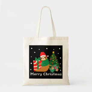 Bolsa Tote Feliz Natal Sloth Natal