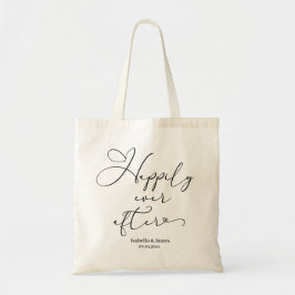 Bolsa Tote Feliz Nunca Depois Do Casamento Personalizado Bem-
