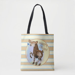 Bolsa Tote Feliz Okapi!