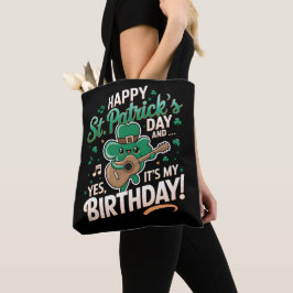 Bolsa Tote Feliz Rua Patrick Day E Sim É Meu Aniversário
