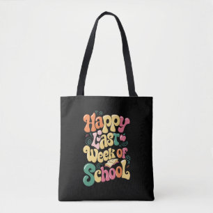 Bolsa Tote Feliz Semana Passada De Professores Alunos Groovy