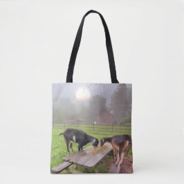 Bolsa Tote Feliz Sunset Goats