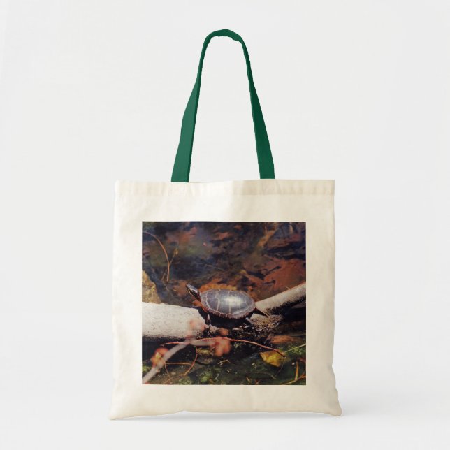 Bolsa Tote Feliz Tartaruga (Frente)