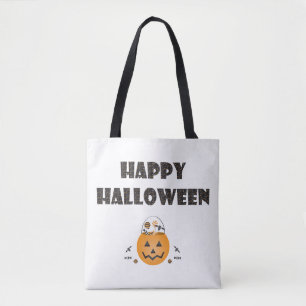 Bolsa Tote Feliz Truque De Halloween Ou Trate Jack O Lanterna