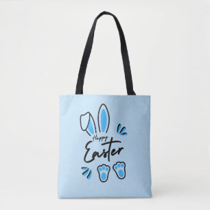 Bolsa Tote Felz pascoa azul