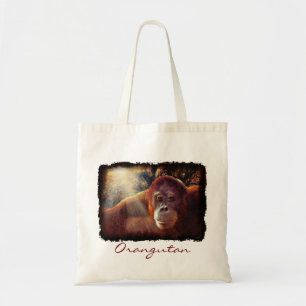 Bolsa Tote Female Orangutan Primate Wildlife Tote Bag