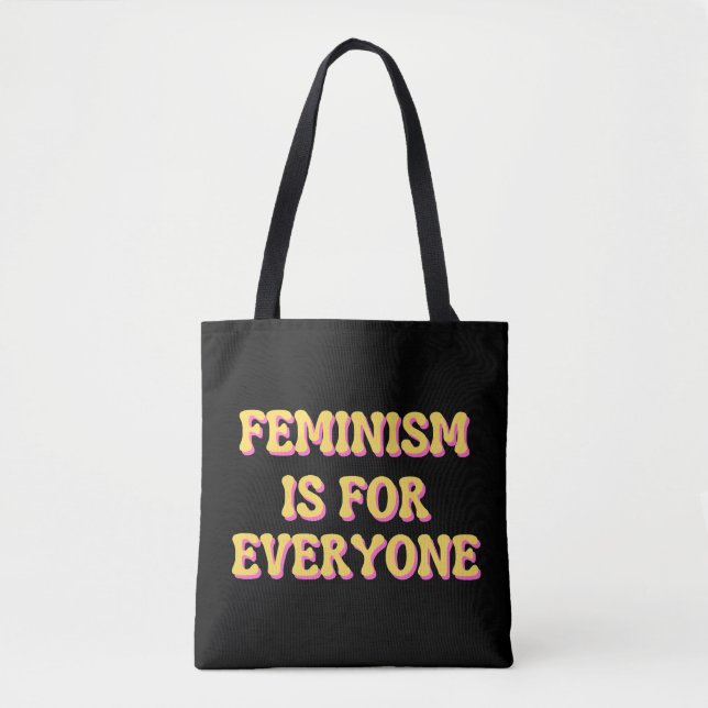 Bolsa Tote Feminismo É Para Todos (Frente)
