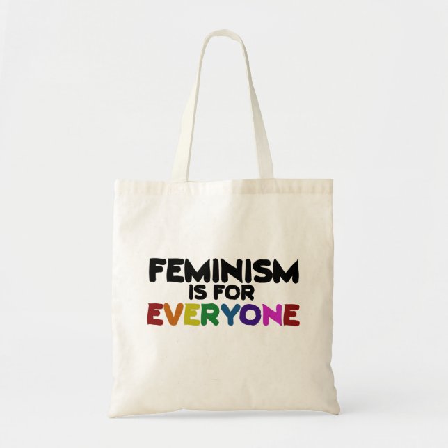Bolsa Tote Feminismo é para todos (Frente)