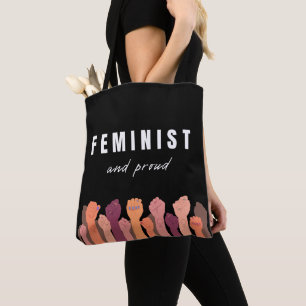 Bolsa Tote Feminista E Orgulhosa