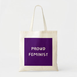 Bolsa Tote Feminista Orgulhosa - saco de totes