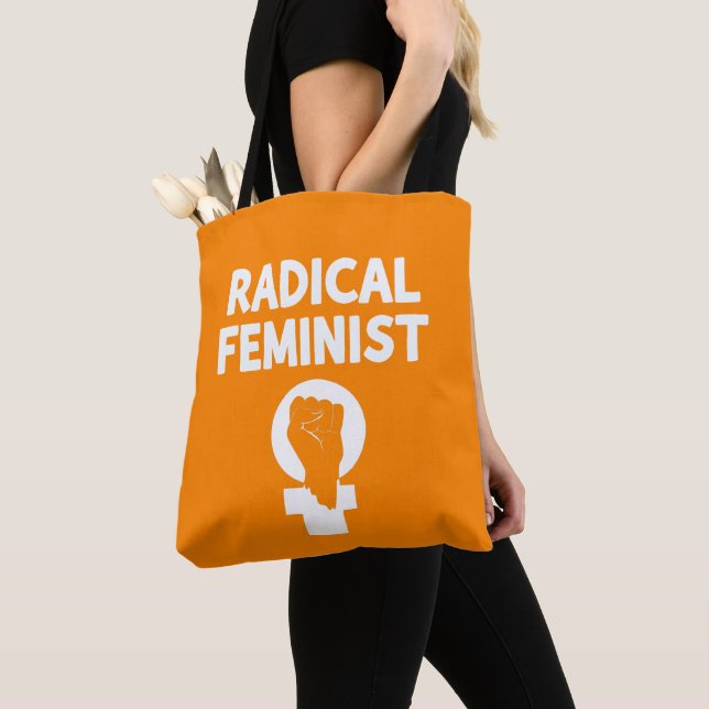 Bolsa Tote Feminista Radical (Close Up)