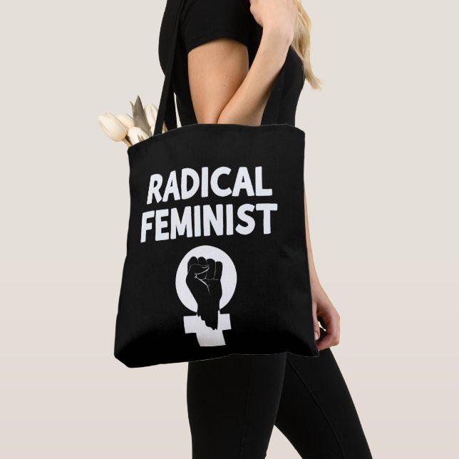 Bolsa Tote Feminista Radical (Close Up)