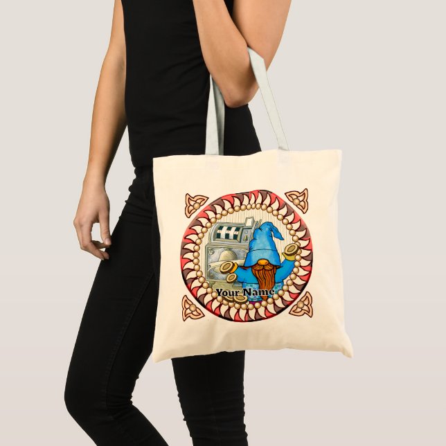 Bolsa Tote Fendas de sino gnomo  (Frente (produto))