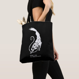Bolsa Tote Fenrir Fenris é um cão livre mitologia viking nórd