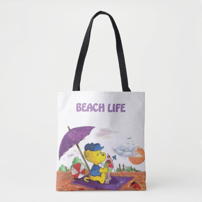 Bolsa Tote Ferald | Praia (Frente)