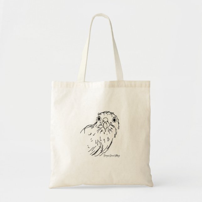 Bolsa Tote Fergus, o Saco do Retrato Goshawk (Frente)