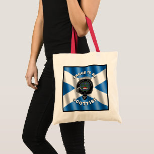 Bolsa Tote Fergusson Clan Crachá escocês