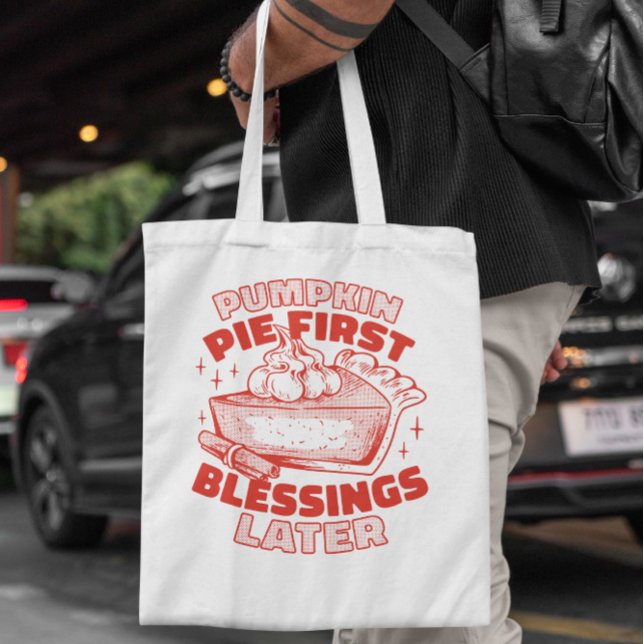 Bolsa Tote Feriado da Pizza de Bomba (Criador carregado)