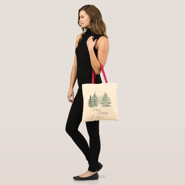 Bolsa Tote Feriado de inverno (Frente (modelo))