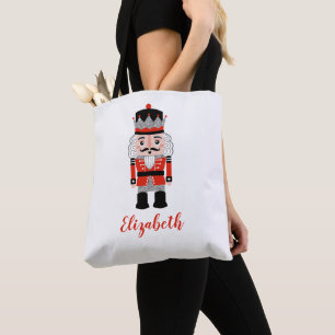 Bolsa Tote Feriado de Natal do Red Nutcracker