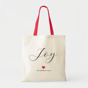 Bolsa Tote Feriado de Natal e Amor Simples