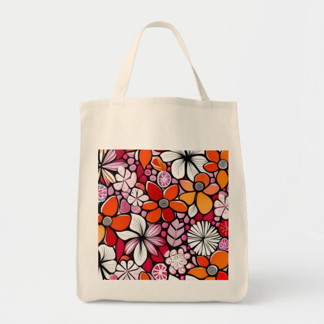 Bolsa Tote Feriado Havaiano (Frente)