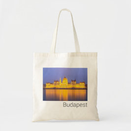 Bolsa Tote Feriado na Hungria no Panorama do Parlamento Budap