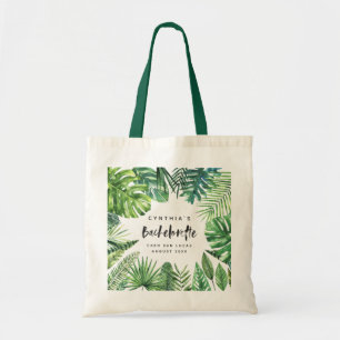 Bolsa Tote Feriado tropical do bachelorette da folha de