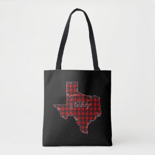 Bolsa Tote Feriado X-Mas Feliz Natal No Texas